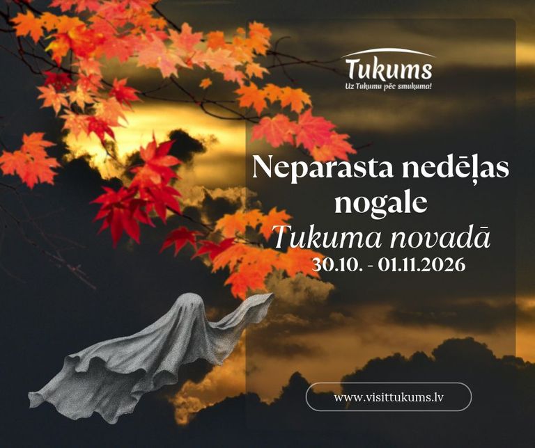Neparasta nedēļas nogale Tukuma novadā oktobra noslēgumā
