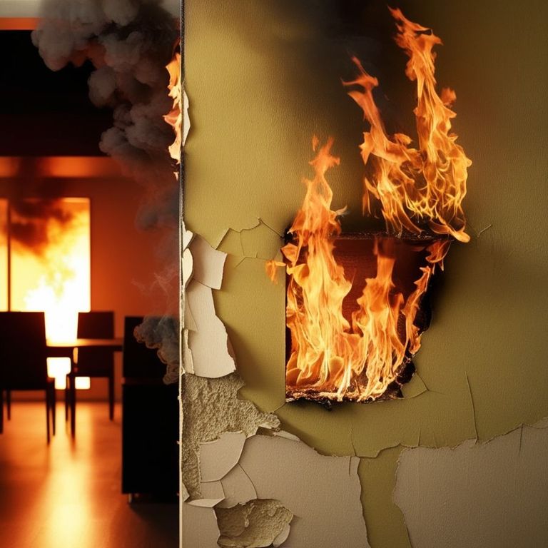 Pūrē šonakt degusi māja 