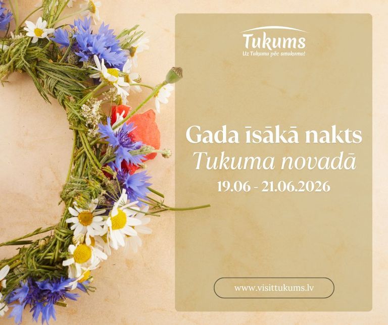 Saulgriežu maģija Tukuma novadā! 