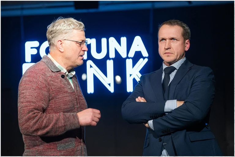 Slampē un Kandavā viesosies Rešetina-Pētersona komēdija «Uz visu banku!»