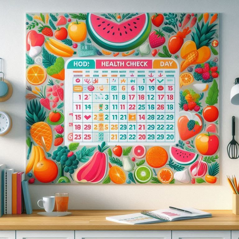 Kā sagatavot veselības kalendāru visam gadam