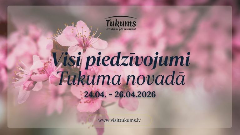 Piedzīvojumu pilna nedēļas nogale Tukuma novadā!