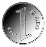 Laiž apgrozībā lata-eiro pārejas monētu