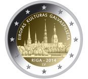 Līdz rudenim tiks laista apgrozībā pirmā Latvijas 2 eiro jubilejas monēta