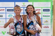 Engurē turpinās čempionāts volejbolā; zināmi pirmie rezultāti/FOTO/