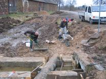 Jaunpilī top gājēju celiņš