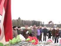 Komunistiskā terora upuru piemiņas pasākums Kandavā