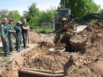 Baložu ielā ierīko kanalizāciju