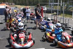 Jaunajā kartodromā pirmās sacensības