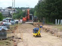Uzsākta gājēju un veloceliņa ierīkošana
