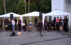 Mēmais kino Durbes estrādē. Korista skatījumā