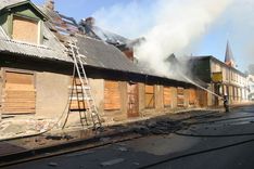 Stundas laikā Tukumā trīs ugunsgrēki (papildināts)