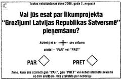 Balsošanas kārtība 