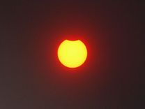 Šodien Latvijā  bija  vērojams daļējs Saules aptumsums