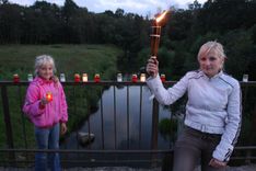 Gaismas dega arī uz astoņiem Irlavas tiltiem