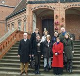 Arhitekta Bokslafa radinieki apmeklē Jaunmokas un Jaunpili 