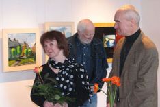 Lielisks divu mākslinieku tandēms galerijā "Vējspārns"