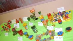 Sveču nedēļas izstāde Zemītes pamatskolā