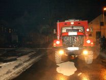 Deg šķūnīši Baznīcas ielā 11