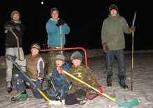 Kandavā bērniem pašiem savs hokeja laukums