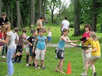 Pēc līgošanas sporto Zemītē