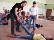 Kaspars Znotiņš viesojas Kandavas K. Mīlenbaha vidusskolā