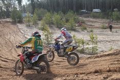 Latvijas un Baltijas čempionāts enduro krosā - Bušu karjerā