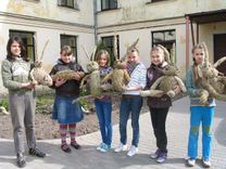 Tukuma Mākslas skolā – mazs zvēru dārziņš
