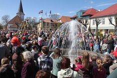 Tukumnieki modina savu strūklaku