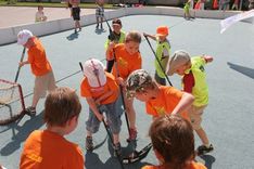 Bērnu dienas svinēšana pie Tukuma ledus halles