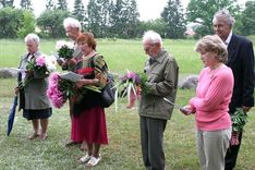 Genocīda upuru atceres pasākums Pūrē