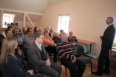 Krišjānis Kariņš viesojas Engurē