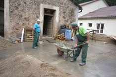 Milzkalnes sākumskolā rit remontdarbi