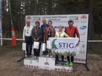 Medaļas orientēšanās sacensībās Carnikavā