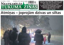 Piektdienas, 21. janvāra, avīze pie lasītājiem nonāks... pirmdien