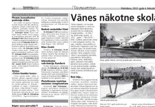 Vānes nākotne skolā un atsaucīgos cilvēkos