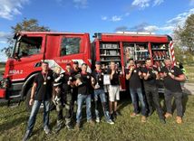 Jaunpils vīri un Zantes jaunieši piedalās ugunsdzēsēju sacensībās. Izcīnīts zelts! /foto/