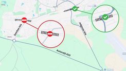 Remontēs Tukums II dzelzceļa pābrauktuvi. Kā kursēs autobusi?