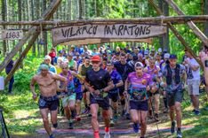 «Vilkaču maratonā» nedēļas nogalē uzstādīts trases rekords/FOTO/