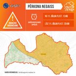 Gaidām pērkona negaisu!