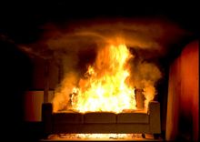 Naktī ugunsgrēkā Jaunpils novadā – divi bojāgājušie