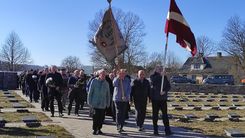Leģionāru piemiņas pasākums Lestenē /FOTO un VIDEO/