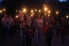 Akcija "Gaismas tilts" Tukumā un rajonā