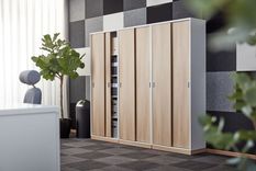 Drēbju skapji, kas papildina jūsu telpas interjeru un nodrošina funkcionālu uzglabāšanu