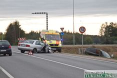 Uz Ventspils šosejas daļēji bloķēta satiksme/Papildināts/