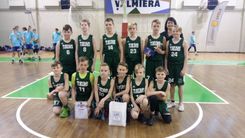 Tukuma U-12 basketbola komanda iegūst ceturto vietu