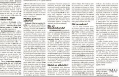 Laipni lūgti! Nedēļas nogalē – pilsētas svētki.