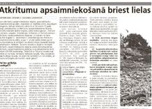 Vai ko gribēja noslēpt?!