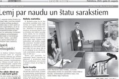 Lemj par naudu un štatu sarakstiem