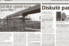 Diskutē par ceļiem un neceļiem